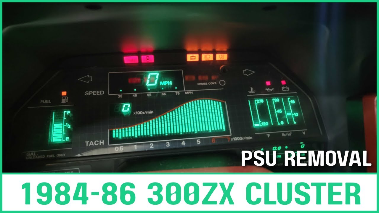 1985 Nissan 300ZX Digital Dash Flickering? Here's the Fix | Tanin