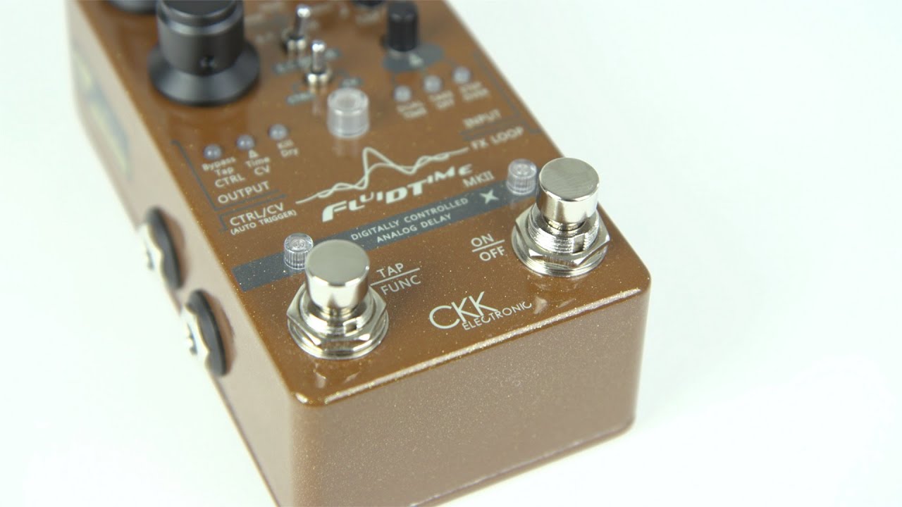 CKK Electronic Fluid Time MKII Analog Delay | Delicious Audio