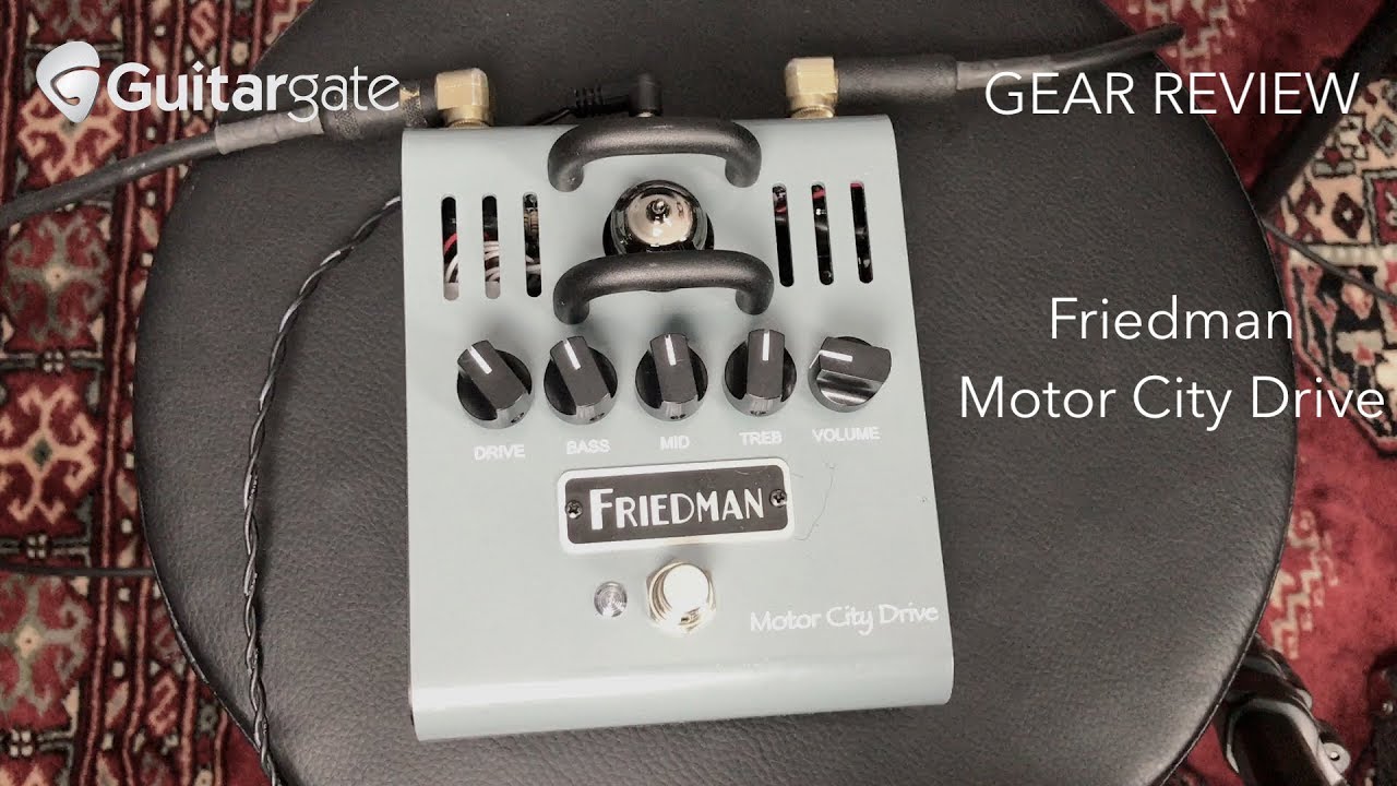 Friedman Motor City Drive | Guitar Pedal REVEW - YouTube