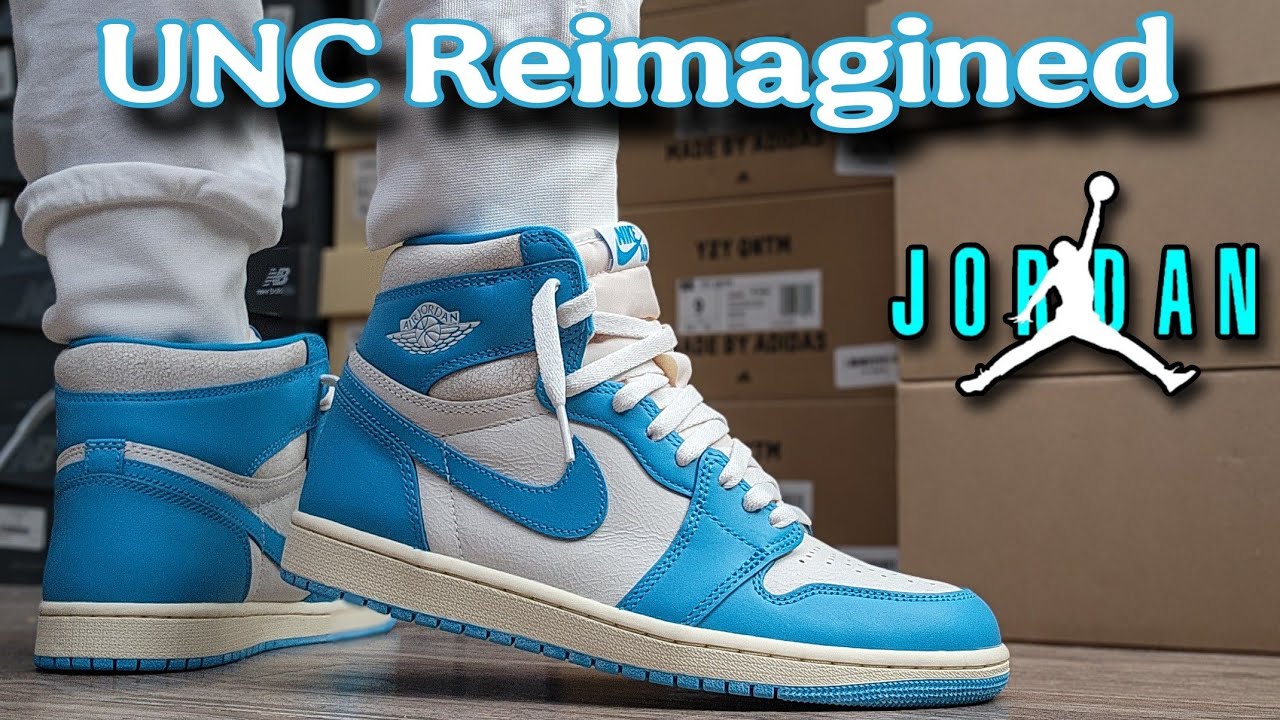 Air Jordan 1 High OG 'UNC Reimagined' 2025 Sneaker Review & On