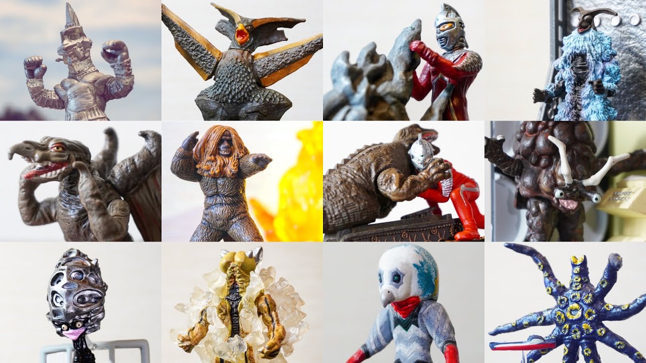 伝説の食玩 ウルトラ怪獣名鑑】まとめウルトラセブン編 - YouTube