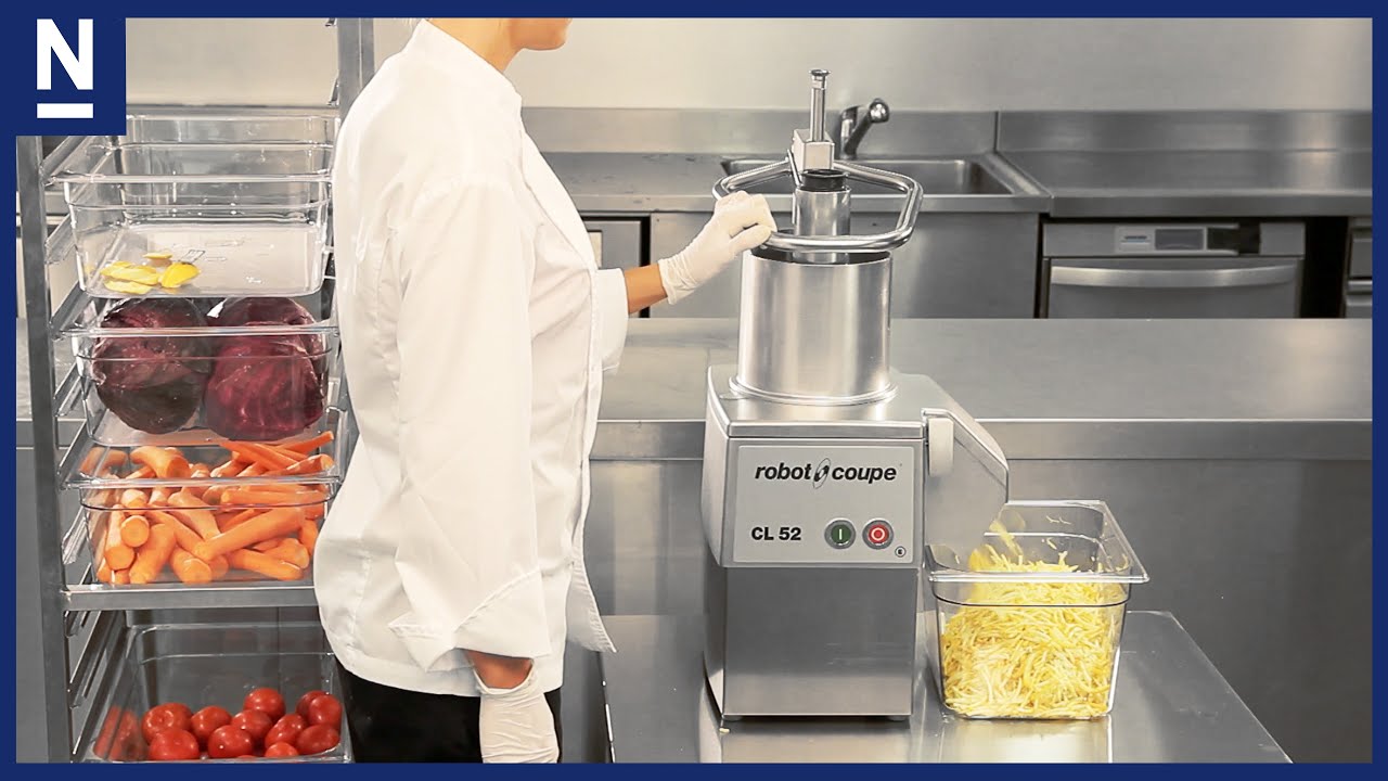 Robot Coupe Veg Prep Machine CL52 - YouTube