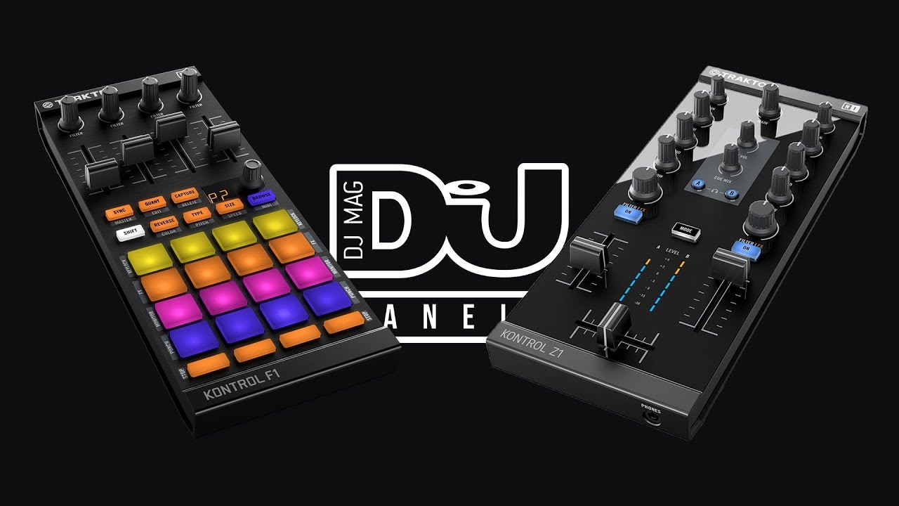 TRAKTOR KONTROL F1 X KONTROL Z1 / DJ Mag Panels - YouTube