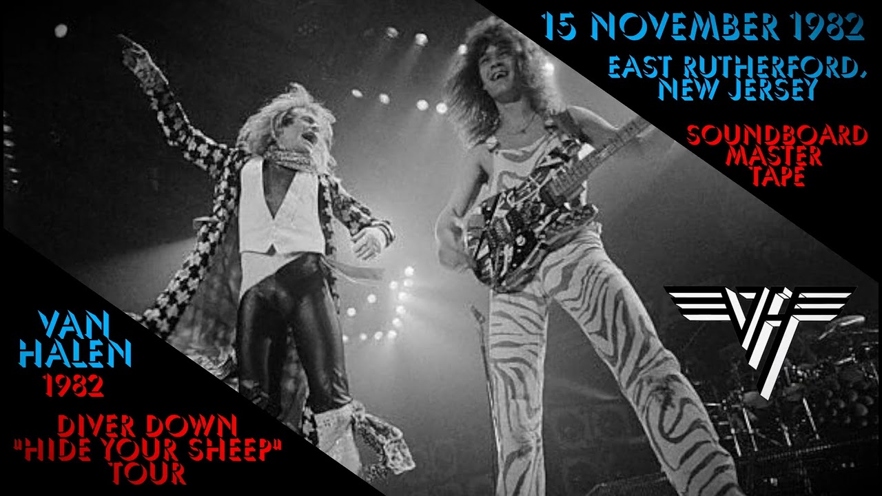 Van Halen - 15 November 1982 - Byrne Meadowlands Arena, East