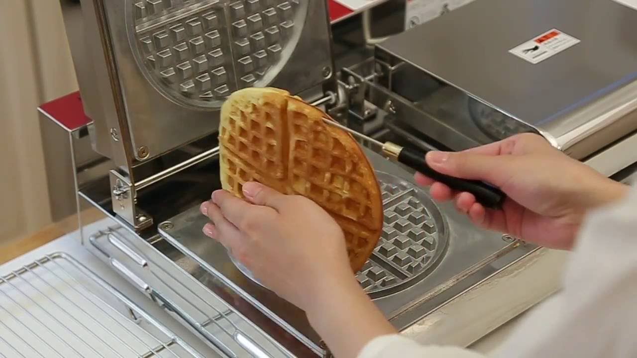 ST-2 ワッフルベーカー - YouTube
