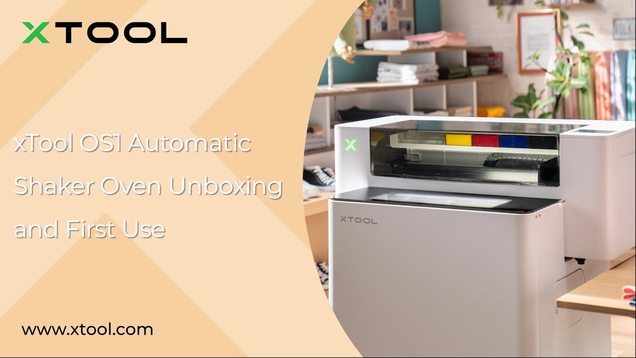 xTool OS1 Automatic Shaker Oven Machine User Manual - xTool