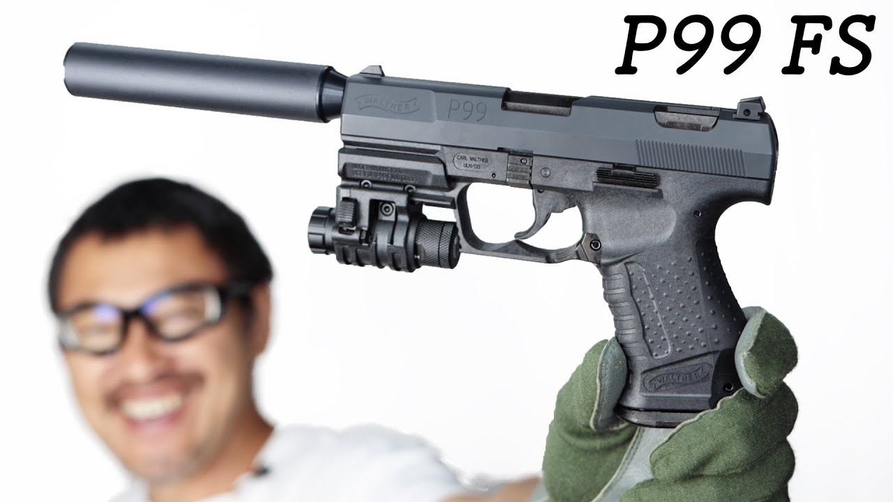 ワルサー公式 P99FS スペシャルフォース マルゼン ガス固定スライド