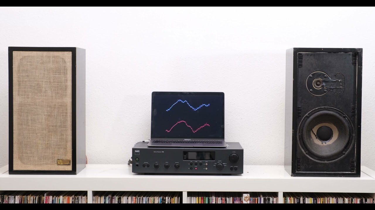 58. Acoustic Research AR4xa Speaker Demo - YouTube