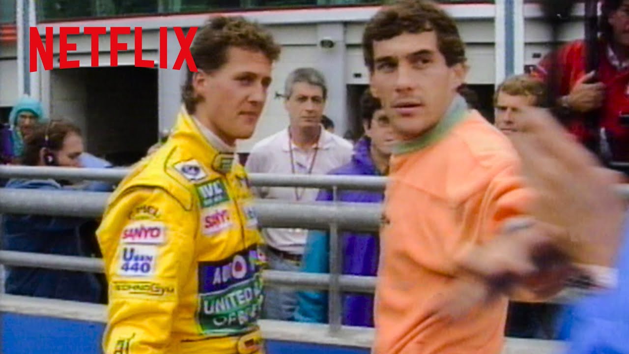 貴重映像 − 激怒したセナがシューマッハに詰め寄る | シューマッハ