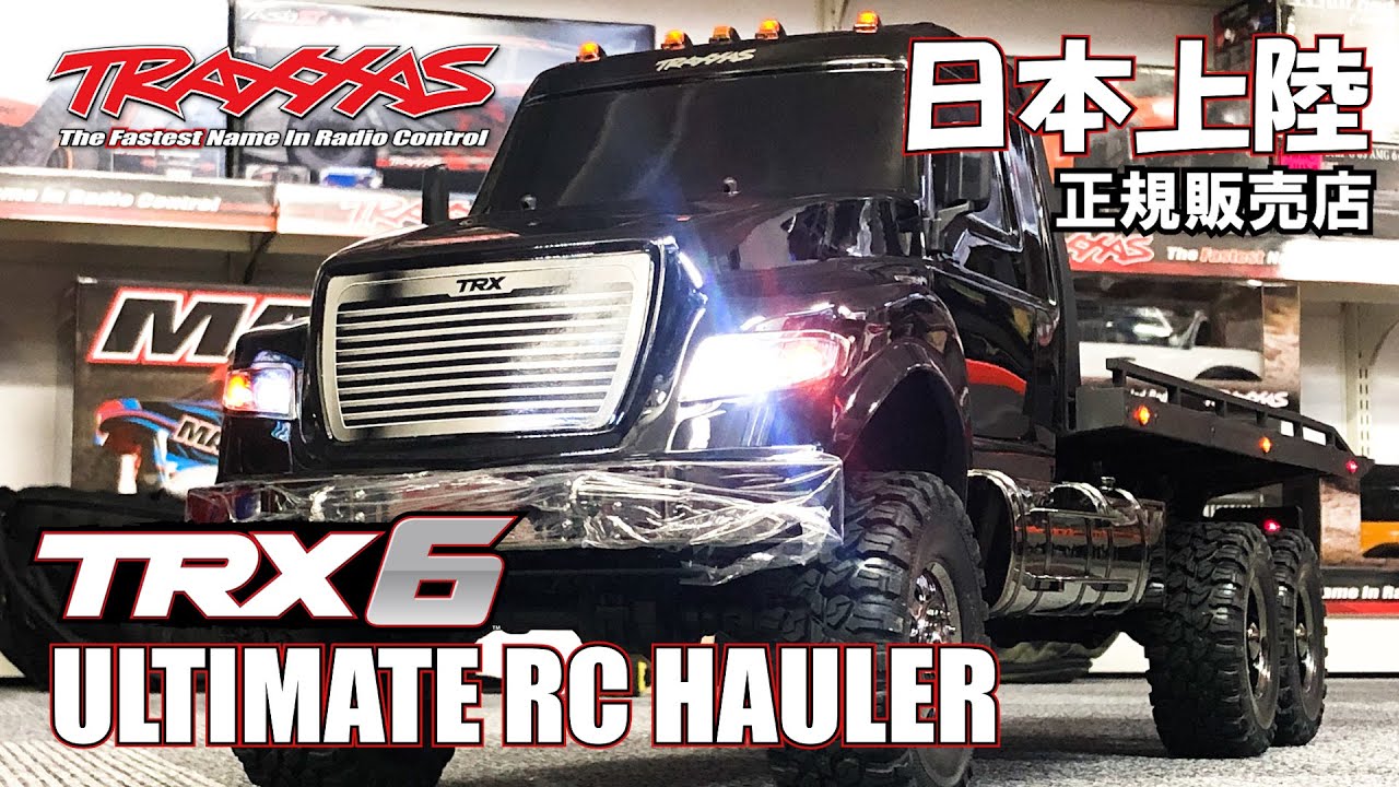 TRAXXAS TRX6 ULTIMATE RC HAULER has finally arrived in Japan