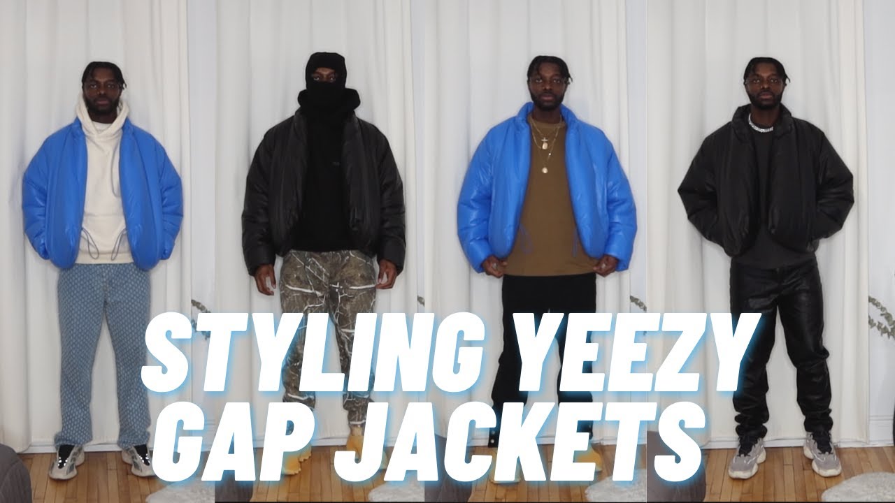 HOW TO STYLE THE YEEZY GAP ROUND JACKET | SIZING UPDATE - YouTube