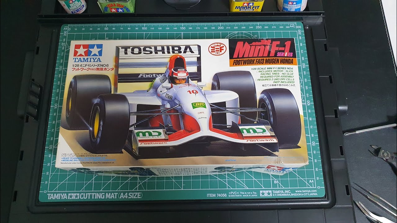 Tamiya mini F-1 footwork fa13 mugen honda / 타미야 미니 F-1 조립