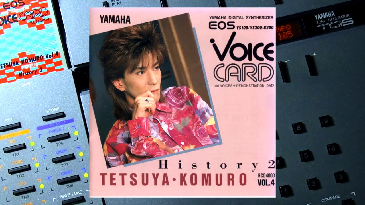 EOS ボイスカード】RCD4000 Demo Song【小室哲哉vol.4】YAMAHA TQ5