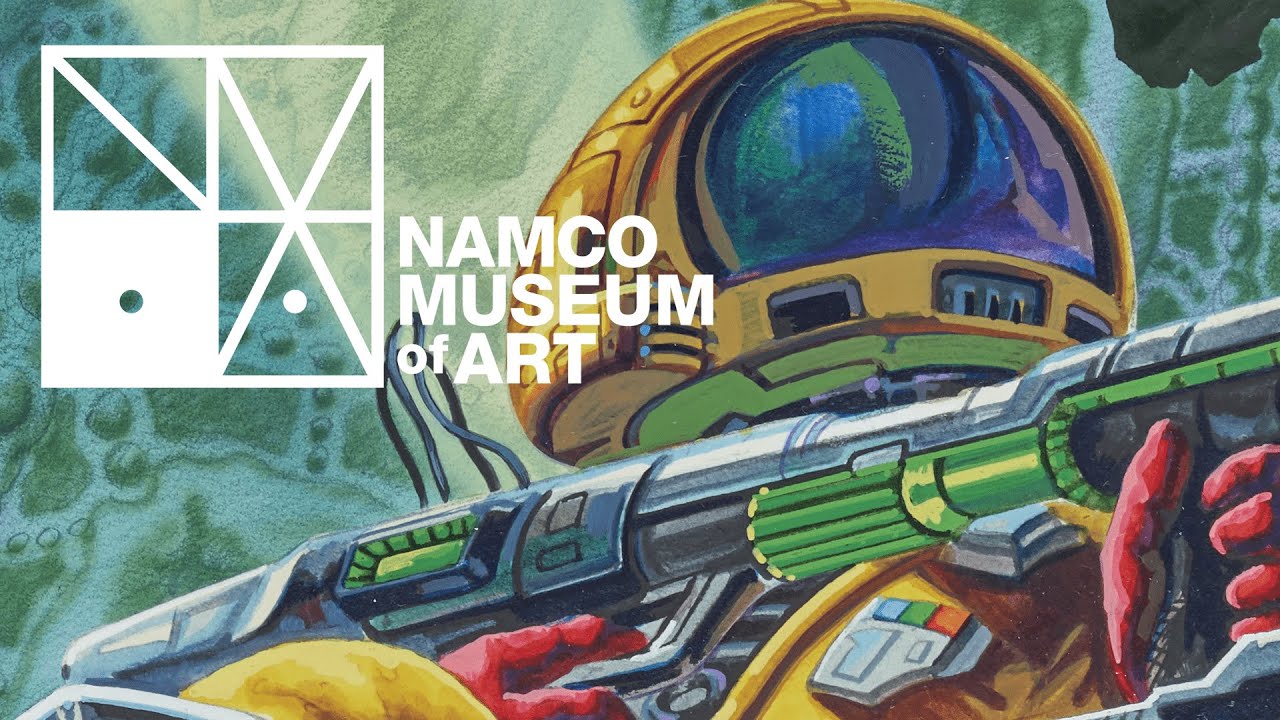 Baraduke (1985) - NAMCO MUSEUM of ART Episode 7 (EN Subtitles