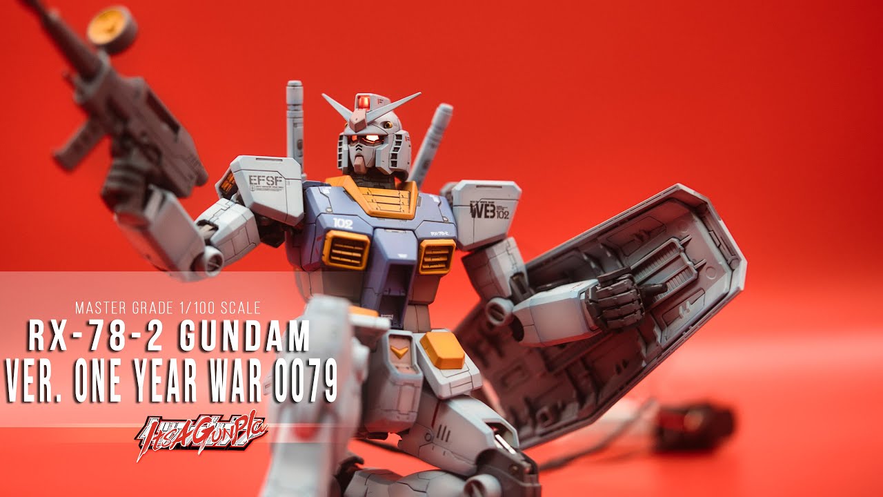 MG RX-78-2 Gundam (Ver. One Year War 0079) │ Painted Gunpla