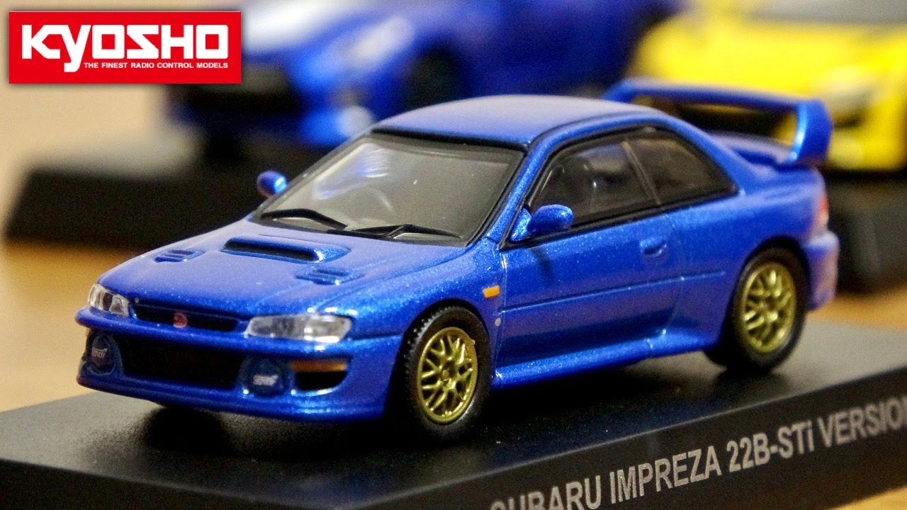 Kyosho FamilyMart Limited Edition 3rd release! SUBARU IMPREZA 22B