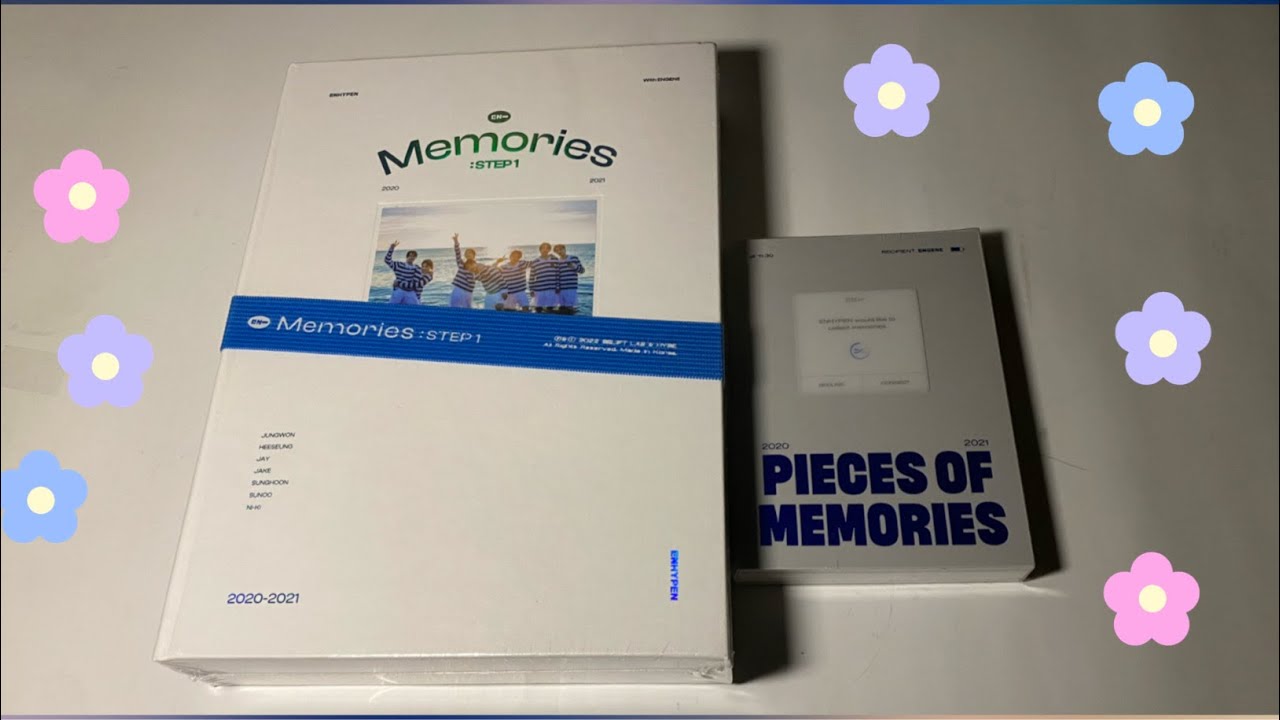 UNBOXING ENHYPEN MEMORIES : STEP 1 (DVD & Pieces of Memories