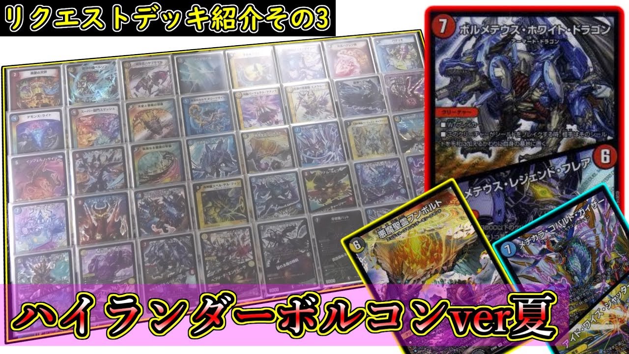 日々進化するボルコン…2019年夏はこれだ！！『ハイランダーボルコン