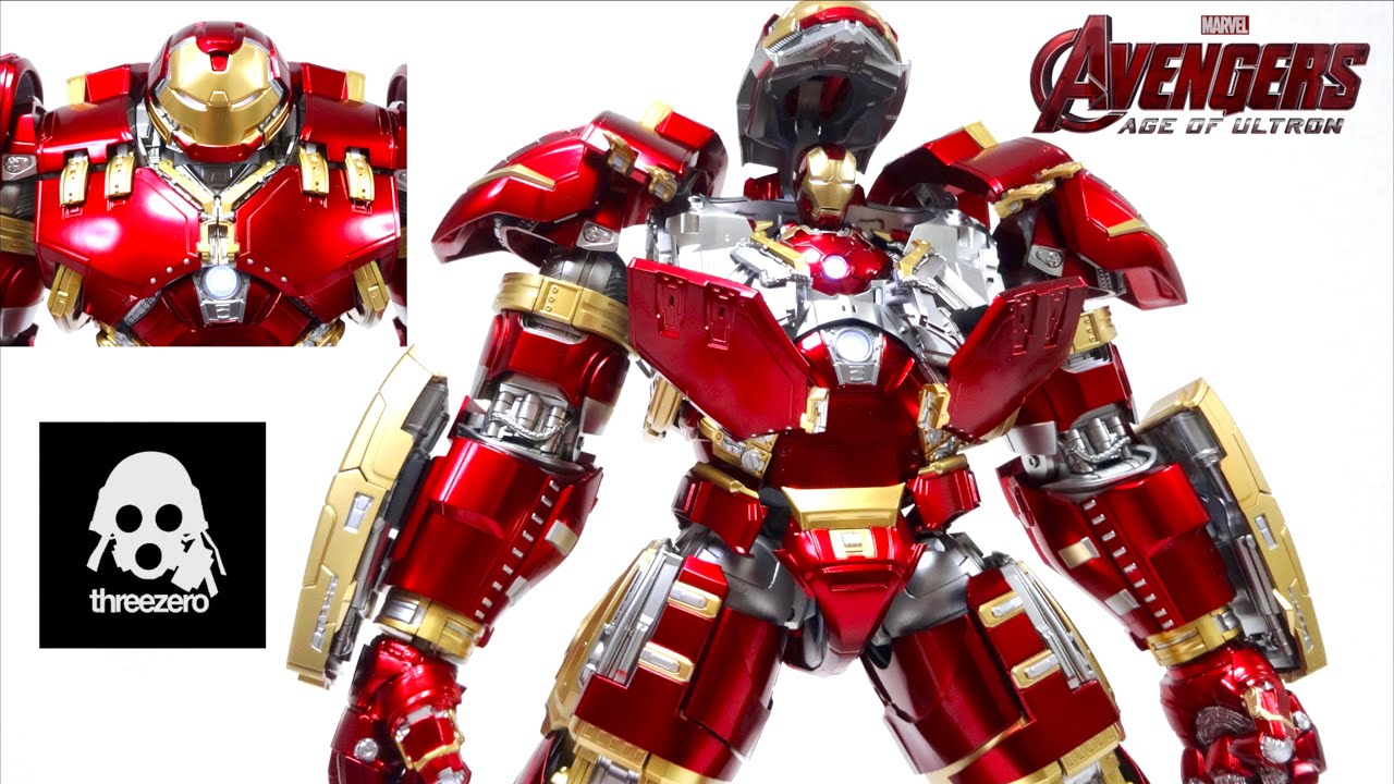 threezero】The Infinity Saga DLX Iron Man Mark 44 Hulkbuster - YouTube