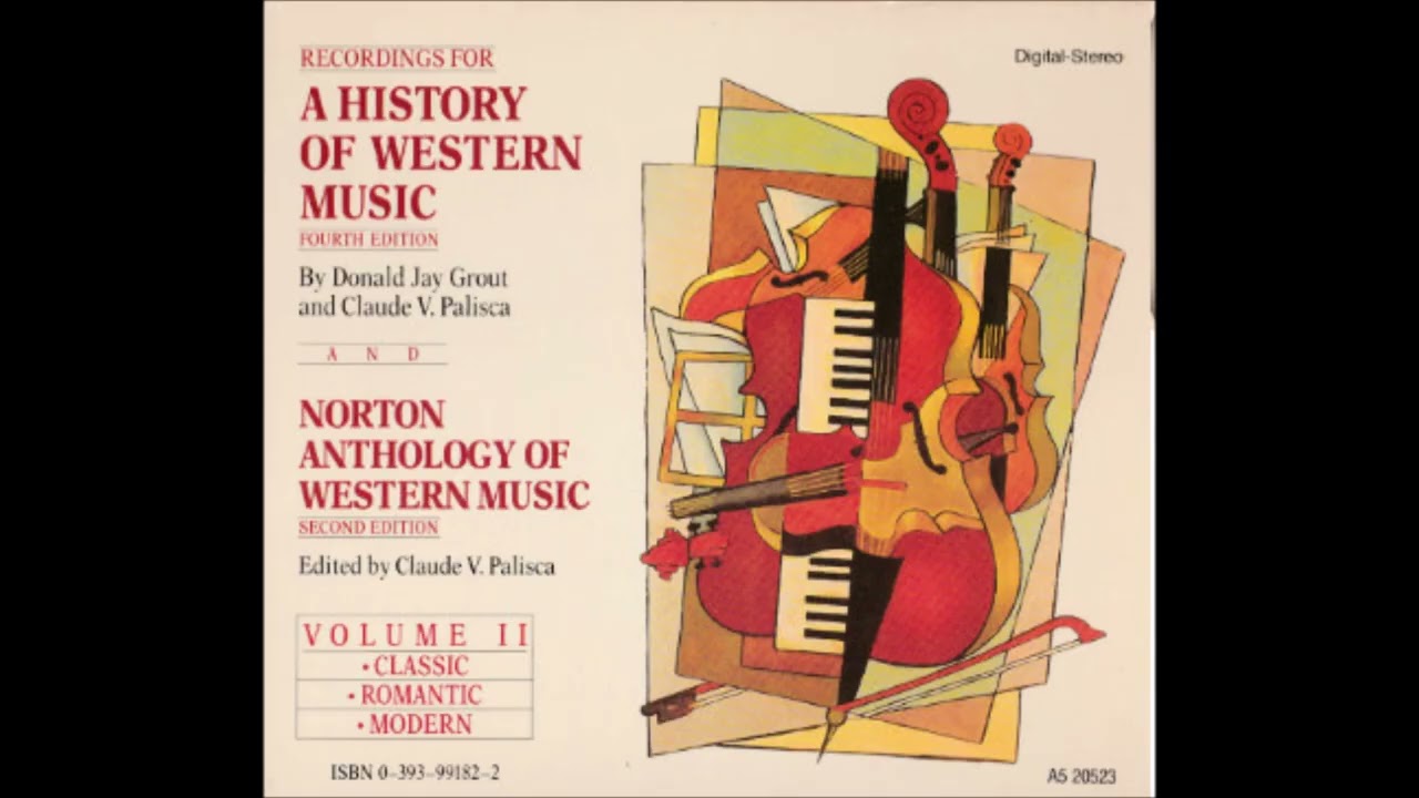 History of Western Music, 4th ed., Vol. 2 (2 of 8) - YouTube