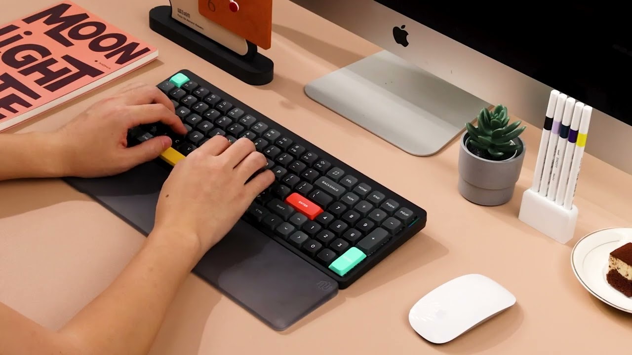 NuPhy Air96 V2 Typing Sound Test - Gateron Brown 2.0 / Blue 2.0