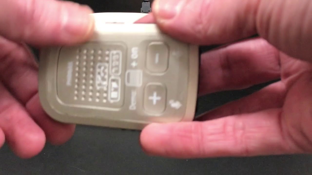 Phonak ComPilot II TV Link II Pairing - YouTube