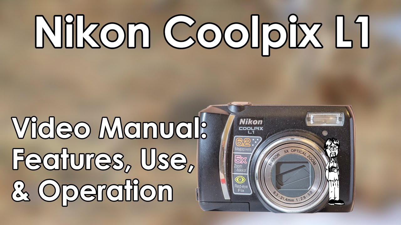 Nikon Coolpix L1 Video Manual and Tutorial | Menu System, Take a