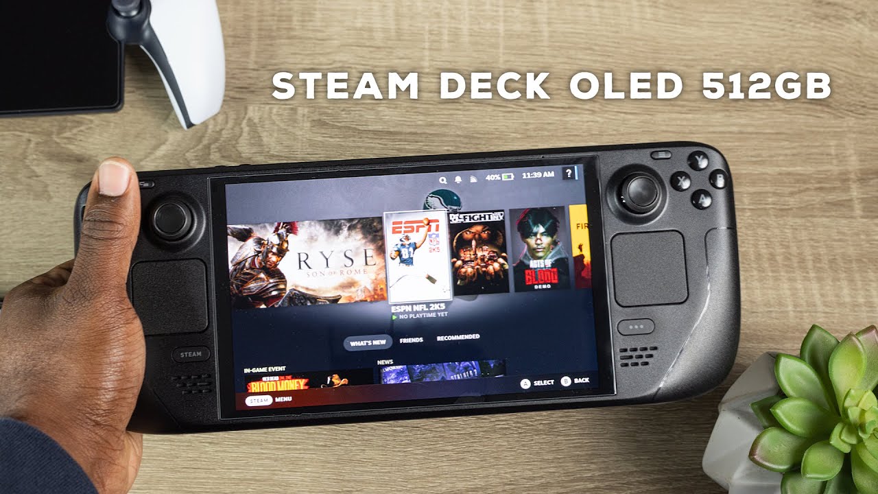 Steam Deck OLED 512GB in 2025: Unboxing & First Impressions - YouTube