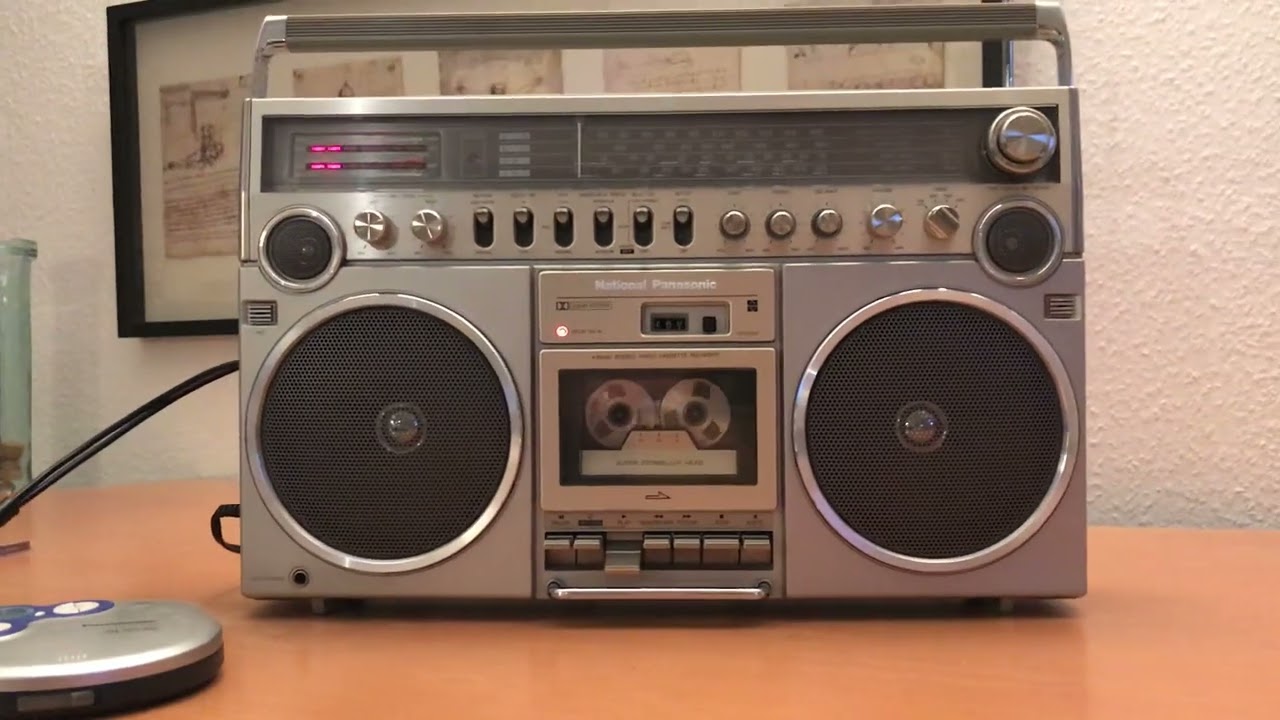 National Panasonic RX-5500 FA 4 band Stereo Radio Cassette