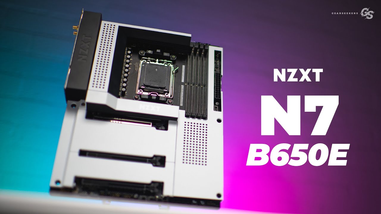 NZXT N7 B650E: NZXT FINALLY made a decent motherboard! - YouTube