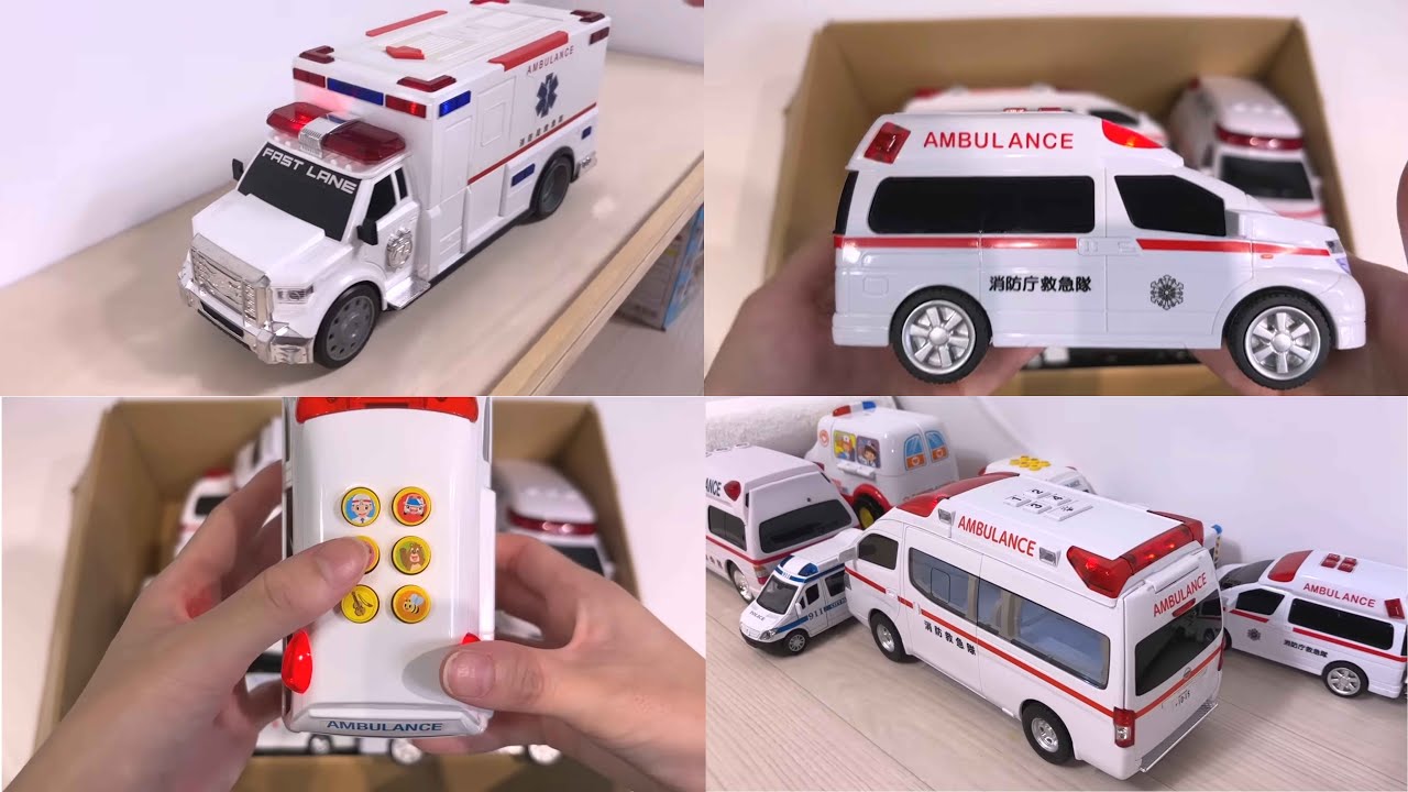 緊急出動！】ビュンビュン🚑ミニカー救急車が急坂ダッシュ！Ambulance