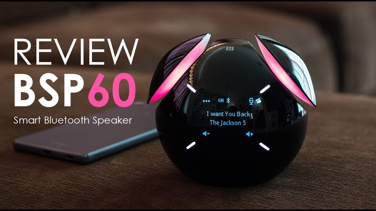 Sony Smart Bluetooth Speaker BSP60 - YouTube