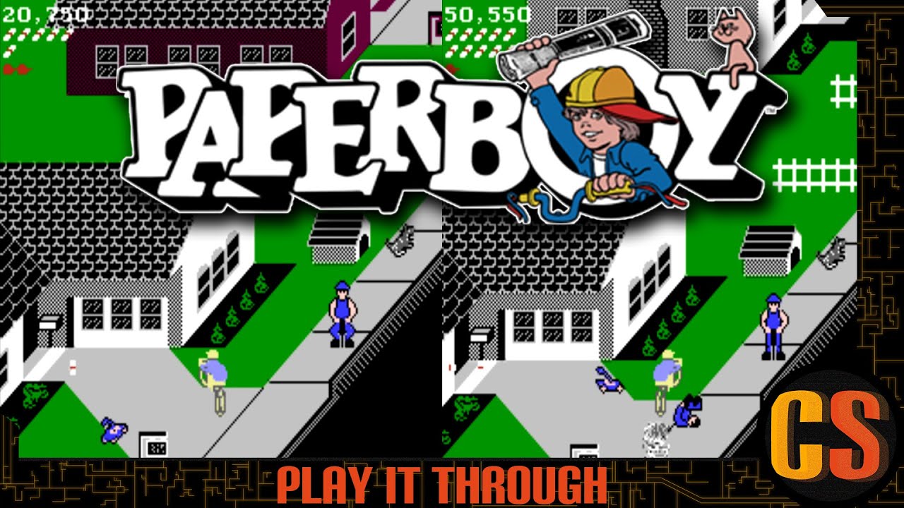 PAPERBOY (NES) - PLAY IT THROUGH - YouTube