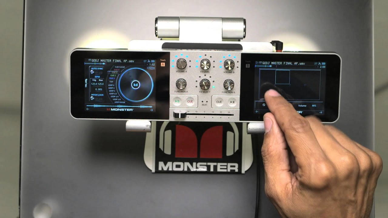 JRRshop.com | Monster DJ Go Portable DJ and Production Studio