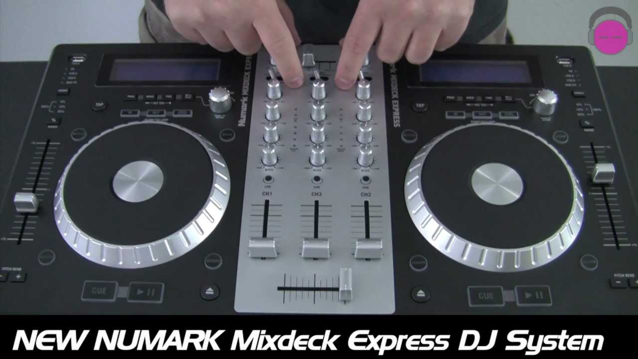 Numark Mixdeck Express Overview | agiprodj.com - YouTube
