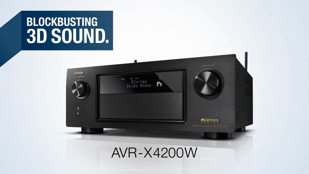 The AVR-X4200W Network AV Receiver - Blockbusting 3D Sound - YouTube