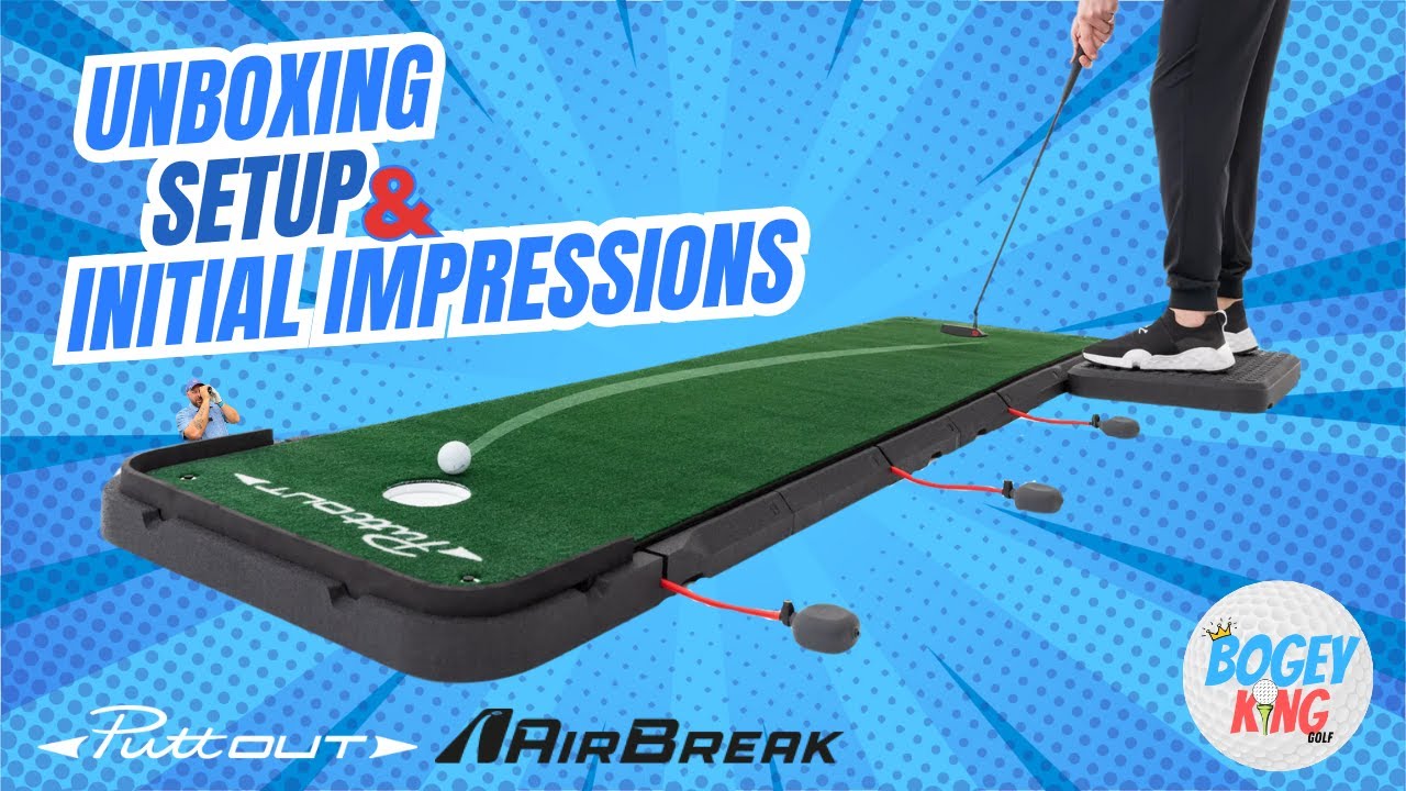 Unboxing, setup and initial impressions! Puttout Airbreak Golf