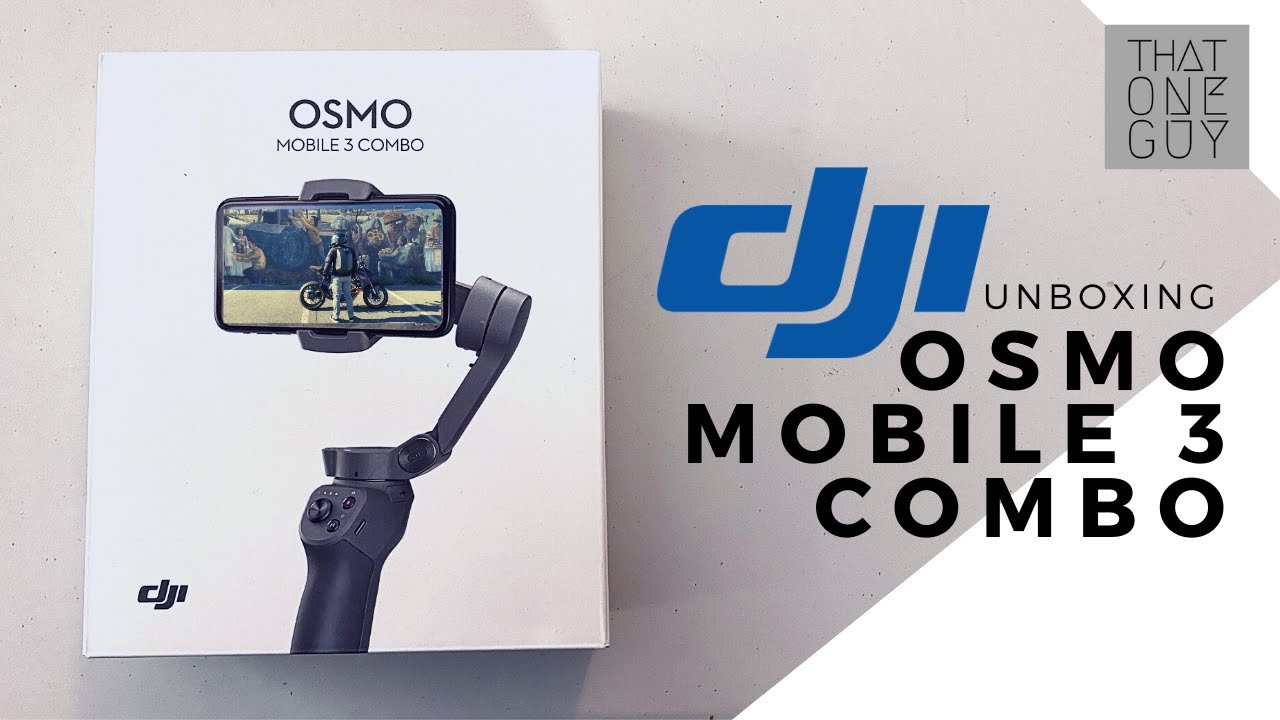 DJI Osmo Mobile 3 Combo (CP.OS.00000040.01) - buy steadicam