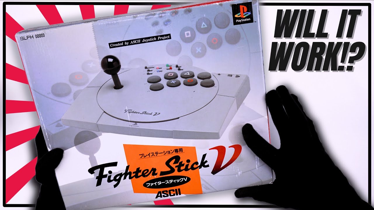 I Found ASCII's FIGHTER STICK V… - YouTube