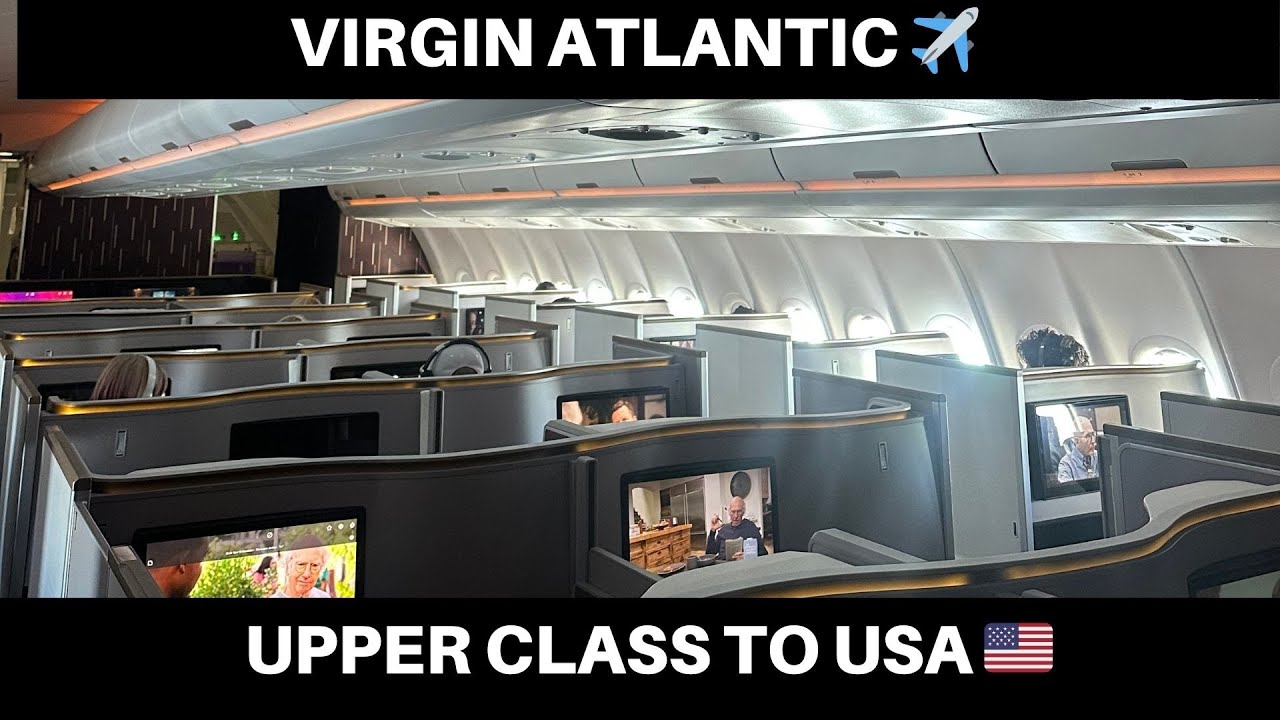 VIRGIN ATLANTIC UPPER CLASS TO USA 🇺🇸 | MY BEST FLIGHT EVER