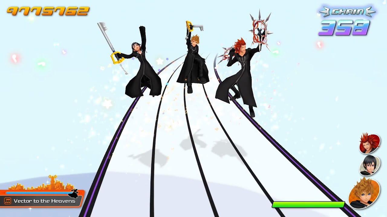 キングダムハーツ MoM】Vector to the Heavens(シオン戦の曲) プレイ