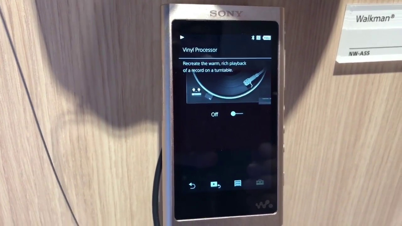 SONY Walkman NW-A55 Hands-On [IFA2018] - YouTube