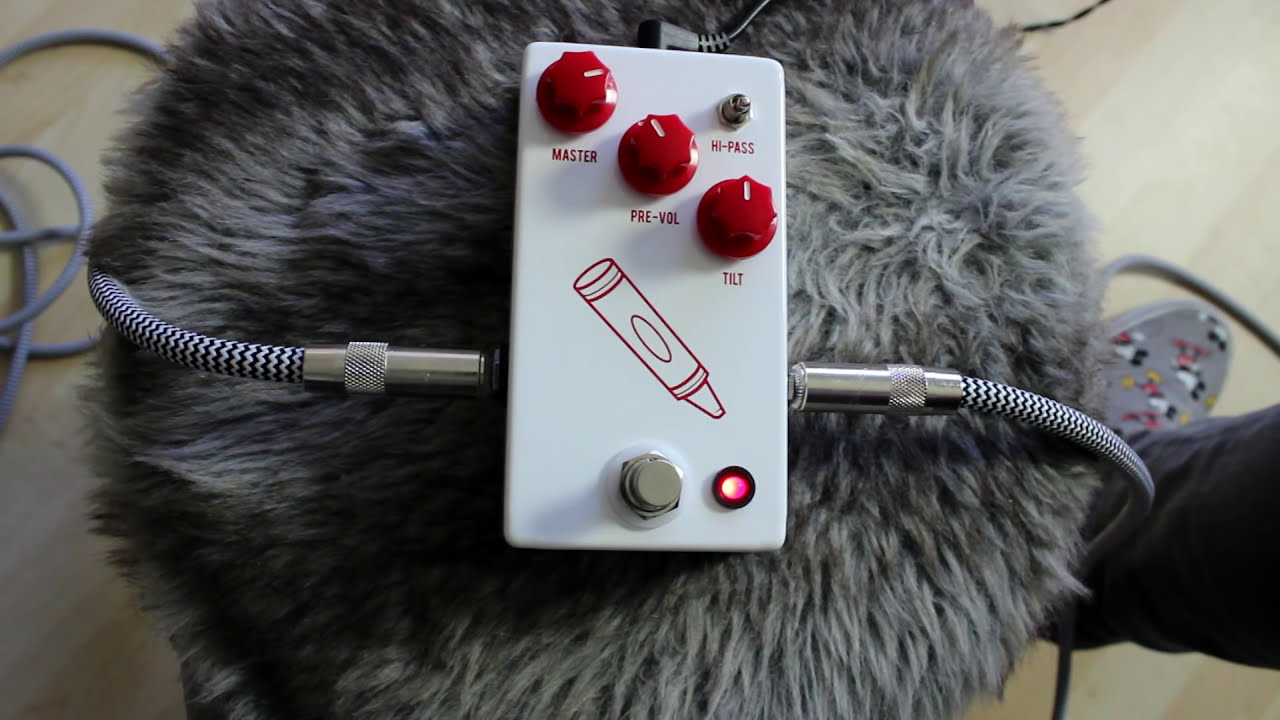 JHS Pedals Crayon | British voiced preamp fuzz, distortion