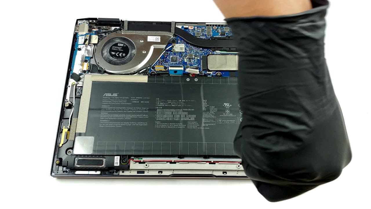 🛠️ ASUS ZenBook Flip S UX371 - disassembly and upgrade options