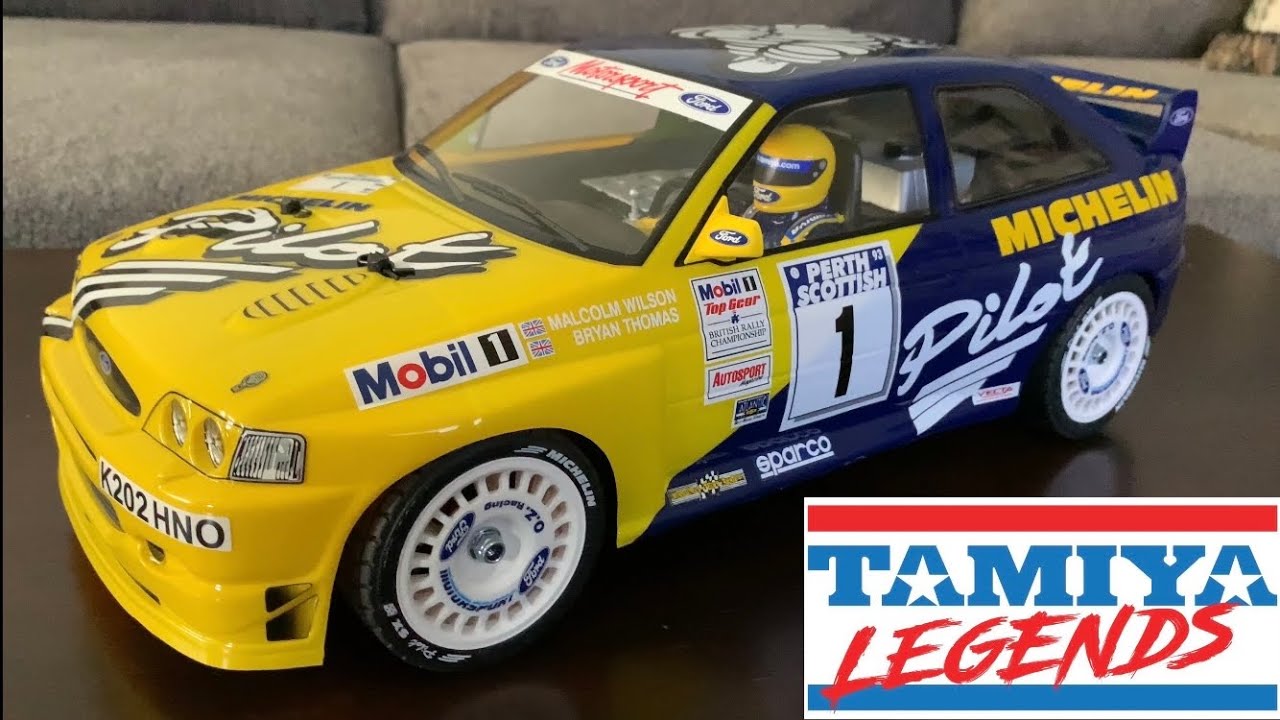Tamiya Ford Escort Cosworth Michelin Pilot￼ - YouTube