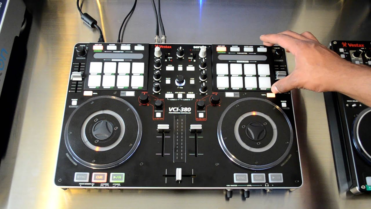 Vestax VCI-380 Digital DJ Controller Review & Demo with Serato