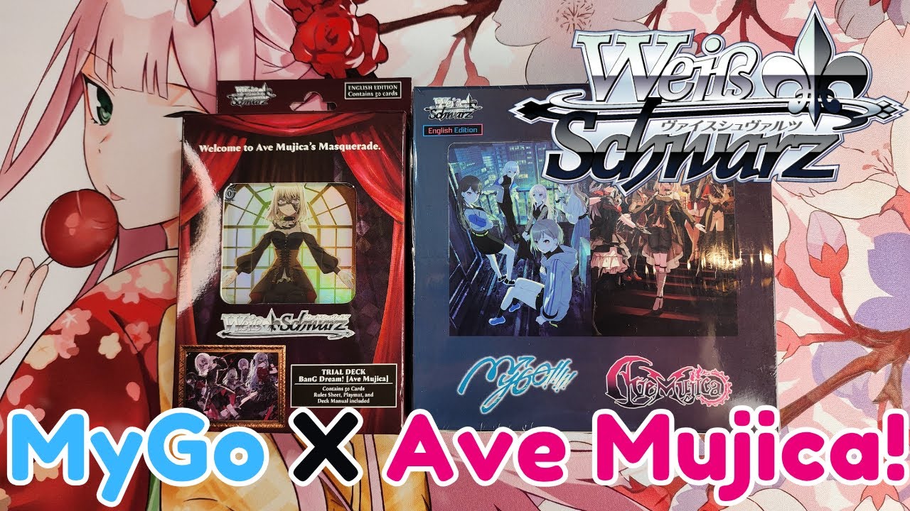 Weiss Schwarz - MyGo X Ave Mujica Opening!!! (MTZ) - YouTube