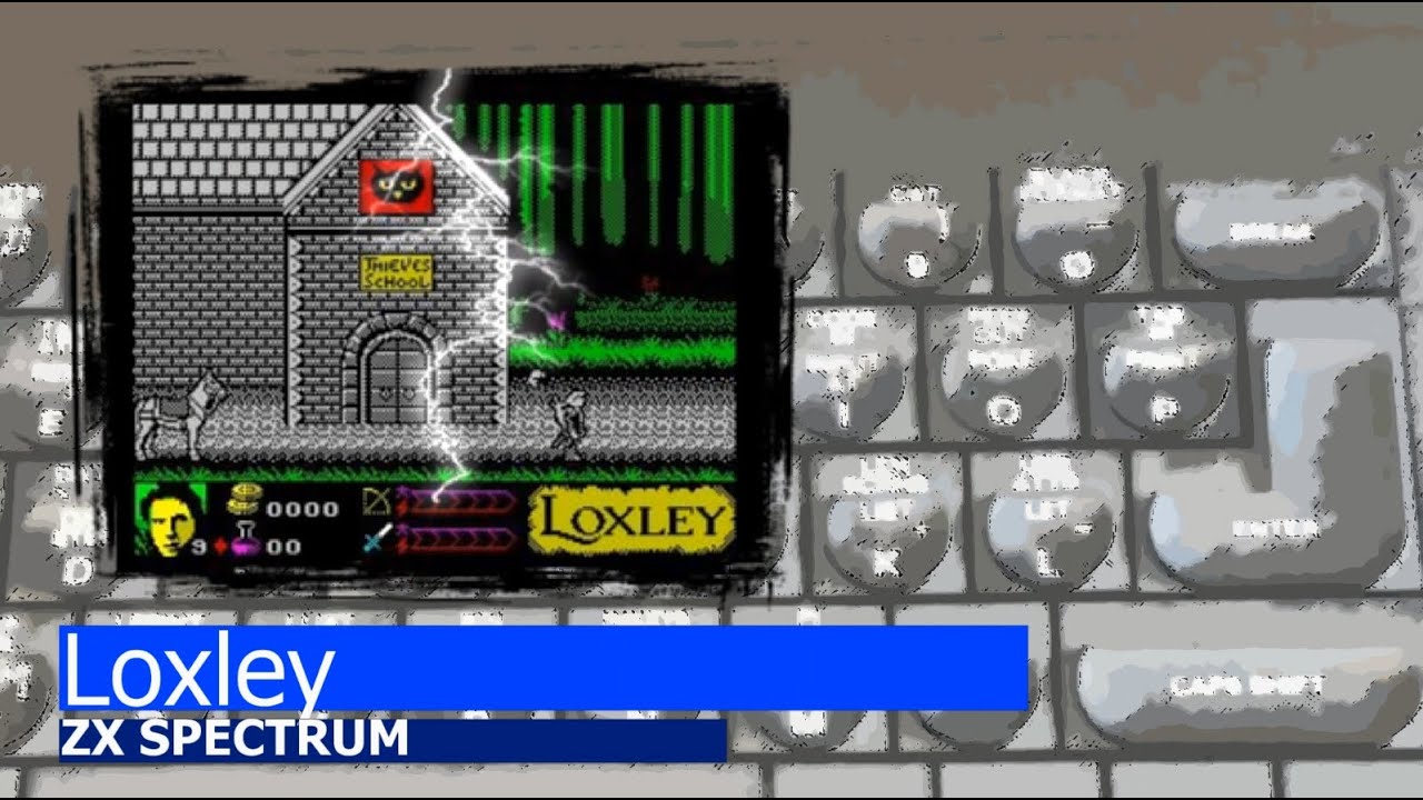 Indie Retro News: Loxley - An impressive ZX Spectrum game