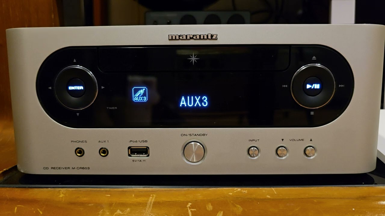 Marantz M-CR603 | CD Receiver - YouTube
