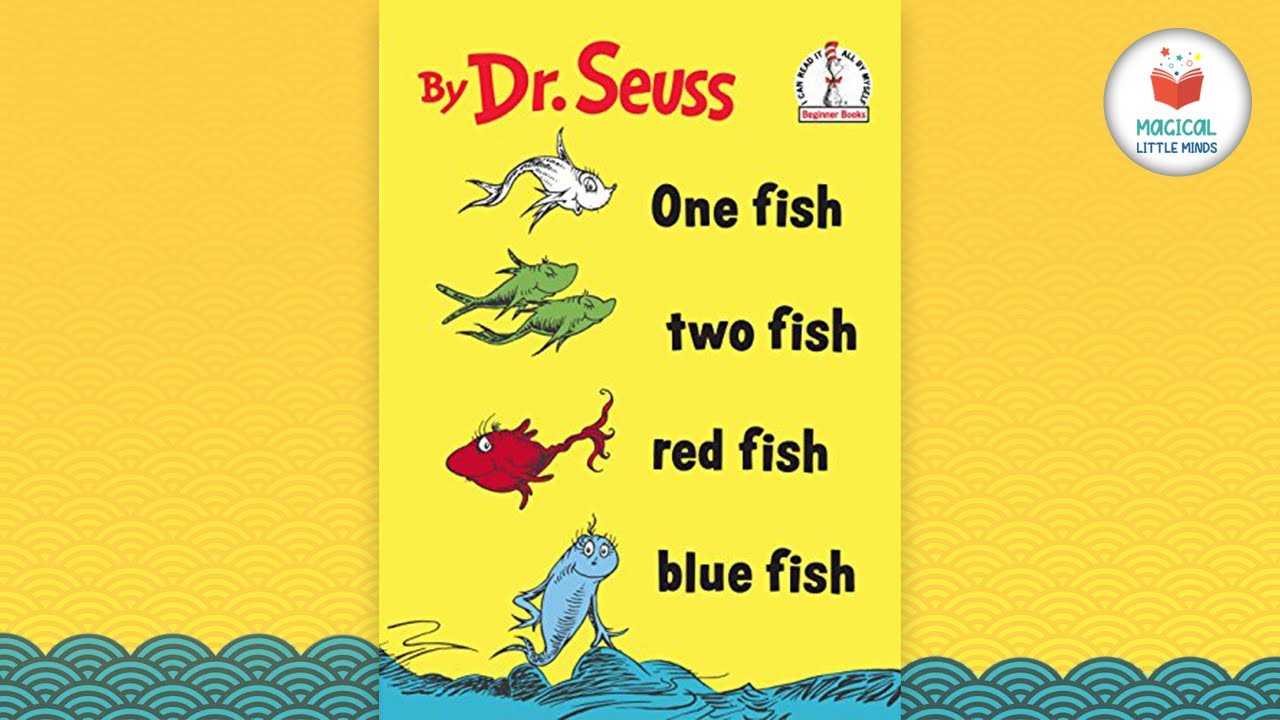 One Fish Two Fish Red Fish Blue Fish (Hardcover) - Books By The Bushel